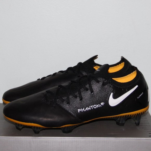 Nike Phantom GT Elite Tech Craft FG Soccer Mens 6.5 Womens 8 Black Gold main image 4